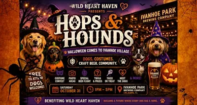 Hops & Hounds: Halloween Comes to Ivanhoe Village