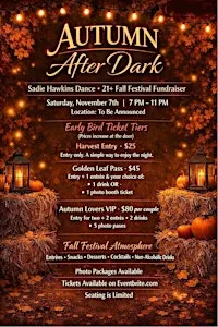 "Autumn After Dark" - Fall Festival Fundraiser