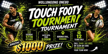 ONE80 Touch Footy Tournament