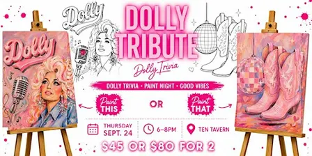 Dolly Tribute - Trivia & Paint Night