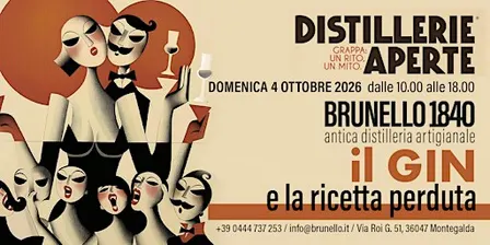 Visite guidate Distilleria Brunello - Distillerie Aperte 2026