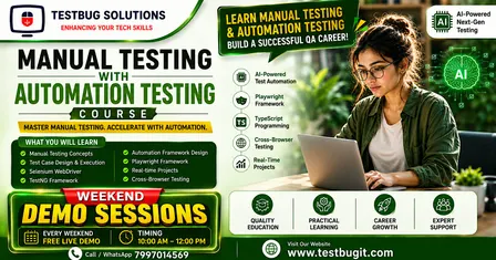 MASTER MANUAL TESTING + AUTOMATION TESTING