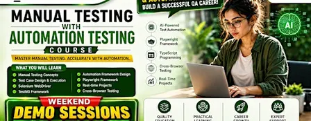 MASTER MANUAL TESTING + AUTOMATION TESTING