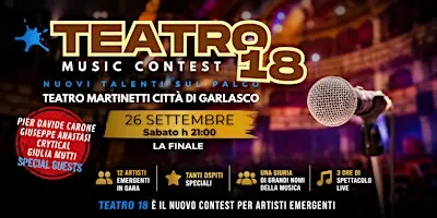 TEATRO18 - Music contest  2026