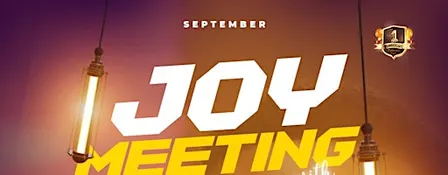 Joy Meeting - September Edition (Overflow)