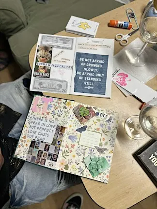 Junk Journal N Cake Tasting Hangout