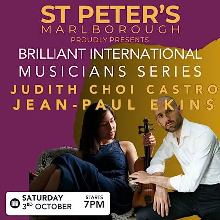 Brilliant International Musicians: Judith Choi Castro and Jean-Paul Ekins