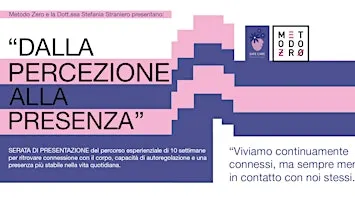 Dalla percezione alla presenza