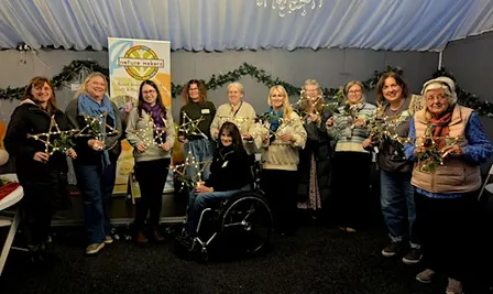 Christmas Willow weaving workshop - Stars and Lights
