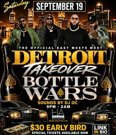 Detroit Bottle Wars: East Vs. West