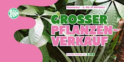 Großer Pflanzenverkauf- Hannover