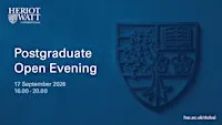 Heriot-Watt University Dubai, September 17th PG Open Evening