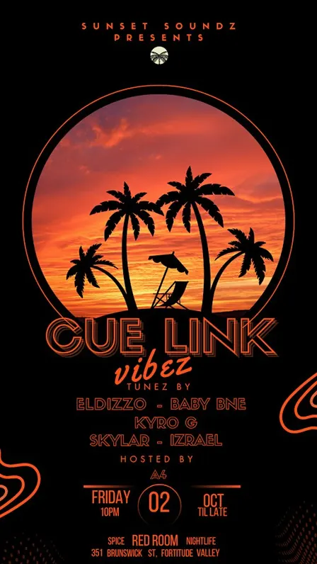 CUE LINK VIBEZ LONG WEEKEND PARTY