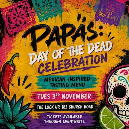 Papas day of the dead pop up