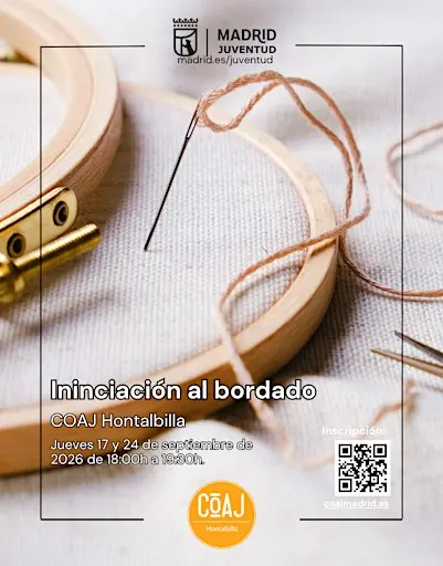 INICIACIÓN AL BORDADO