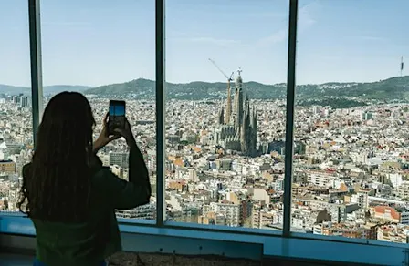 Entrada al Mirador Torre Glòries vistas 360º Barcelona