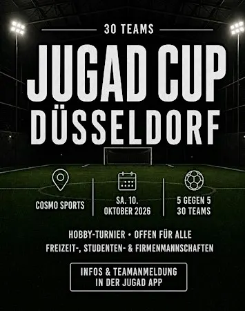 Fußball-Freizeitturnier: JUGAD Cup Düsseldorf ⚽