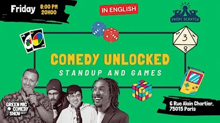 Standup in English :  COMEDY UNLOCKED