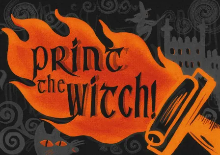 PRINT THE WITCH! Linocut workshop