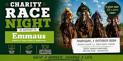 Gallop For Good:  A Race Night Supporting Emmaus Hampshire