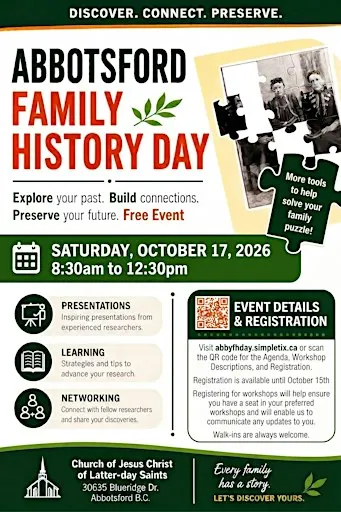 Abbotsford Family History Day