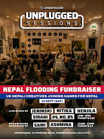 Unplugged Sessions: Nepal Flooding Fundraiser