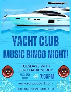 W. Market Street Yacht Club Music Bingo Night