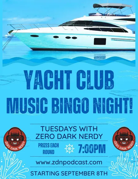 W. Market Street Yacht Club Music Bingo Night