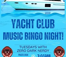 W. Market Street Yacht Club Music Bingo Night