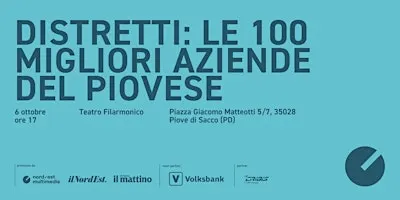 Le 100 migliori imprese del distretto del Piovese