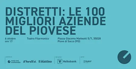 Le 100 migliori imprese del distretto del Piovese
