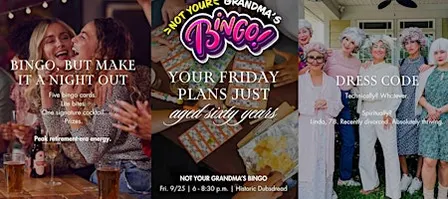 Not Your Grandma’s Bingo: Dress Old. Stay Out Late-ish.
