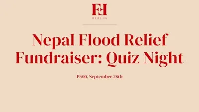 Nepal Flood Relief Fundraiser: Quiz Night