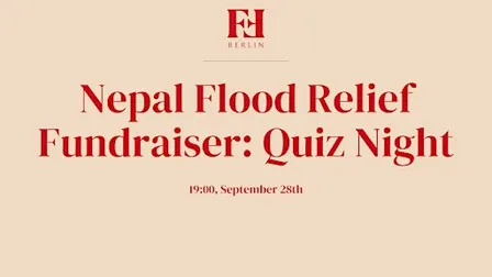 Nepal Flood Relief Fundraiser: Quiz Night