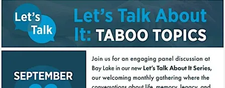 Let's Talk About It: Taboo Topics