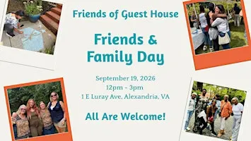 Friends of Guest House Annual Friends & Family Day
