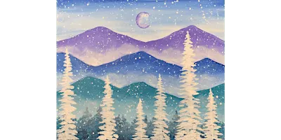 Frosty Winter Bliss - Paint and Sip in Tyler | Classpop!™