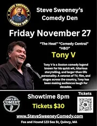 Tony V at The Comedy Den