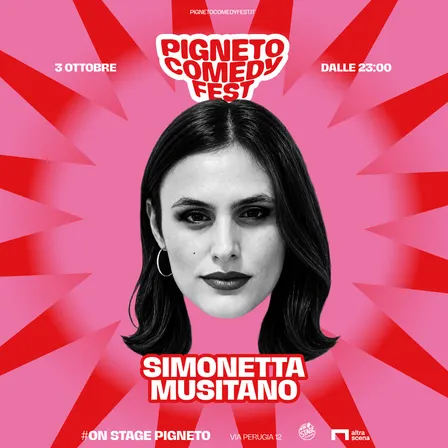SIMONETTA MUSITANO – STAND UP COMEDY LIVE