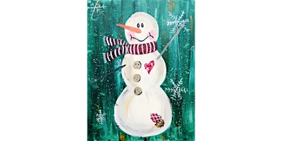 Rustic Snowman - Paint and Sip in Sacramento | Classpop!™
