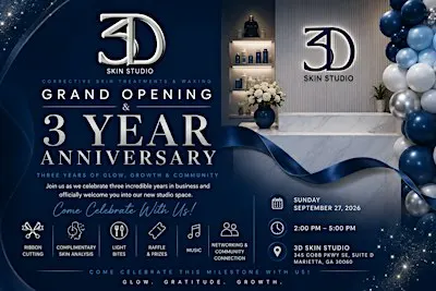 3D SKIN STUDIO GRAND OPENING