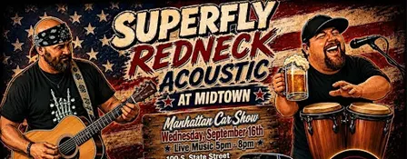 Superfly Redneck Acoustic at Midtown Wednesday Sept. 16