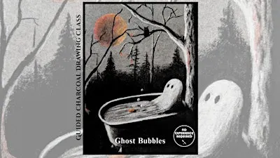 Charcoal Drawing Event "Ghost Bubbles" in Lodi