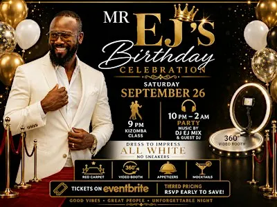 Mr EJ's Birthday Celebration - An All White Affair!