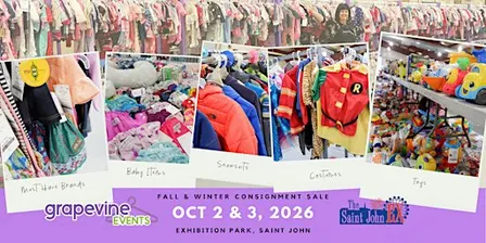 Grapevine Events' Fall & Winter Baby & Kids' Gear Pop Up Consignment Sale