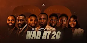 READY FOR WAR AT 20/  PRONTI PER LA GUERRA A 20 ANNI