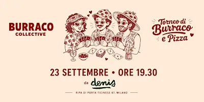 Burraco, Pizza & Drink: torna la serata perfetta sui Navigli!