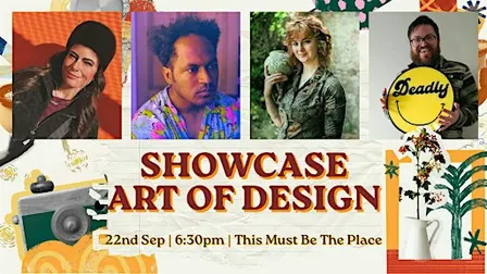 Showcase:  Pottery, Photography,  Art,  Design (A night of talks)