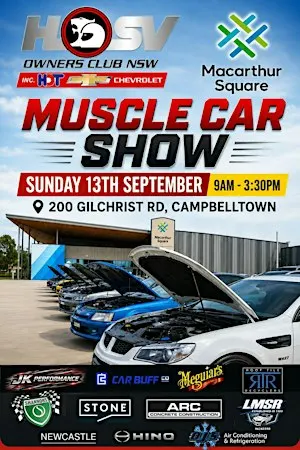 HSVOC Muscle Car Show
