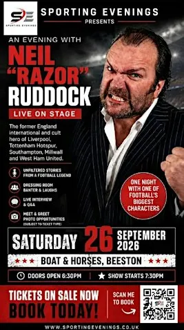 An Evening With Neil Razor Ruddock